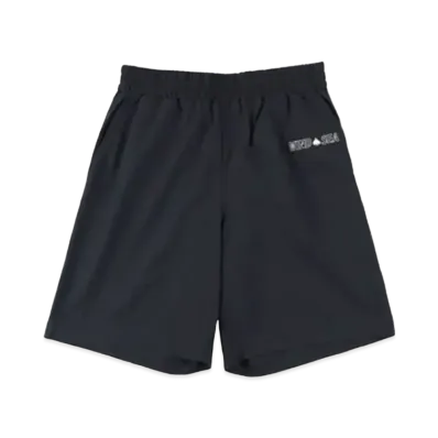 WIND AND SEA x THRASHER magazine Nylon Shorts "Navy"