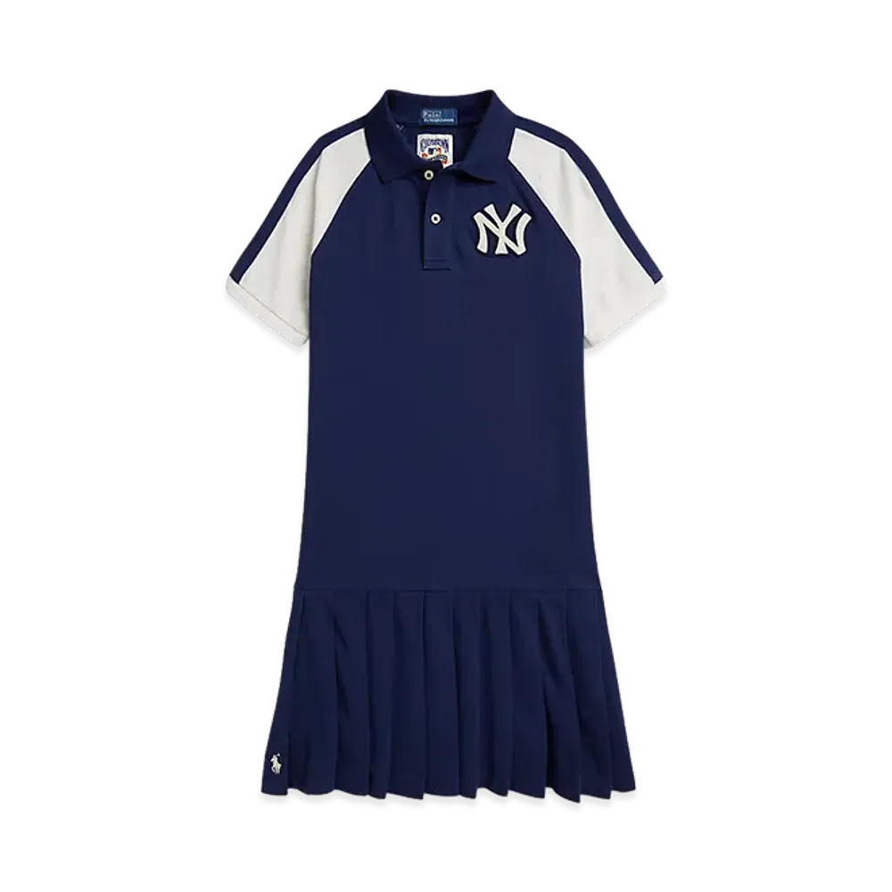 Polo Ralph Lauren x MLB Yankees Polo Dress "Dark Cobalt/White"