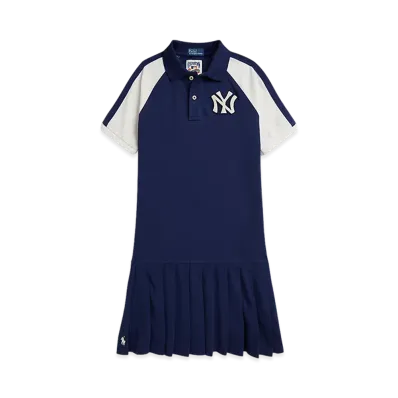 Polo Ralph Lauren x MLB Yankees Polo Dress "Dark Cobalt/White"