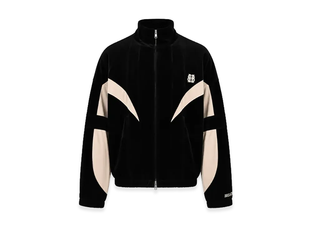 BREATH Velour Warm Up Jacket "Black"