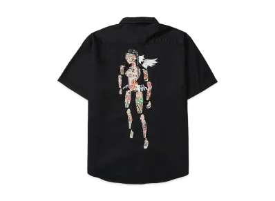 Supreme AOI Cyborg S/S Work Shirt "Black"