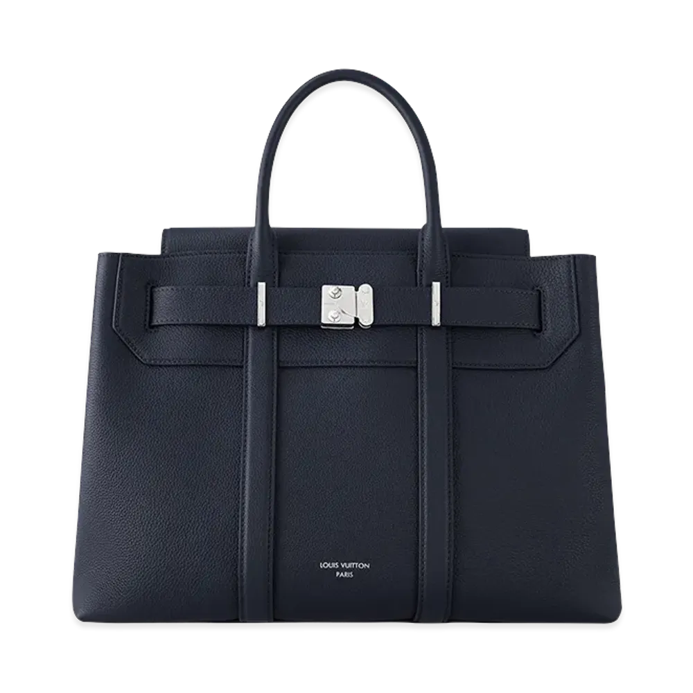 Louis Vuitton Georges Tote MM "Bleu Nuit"