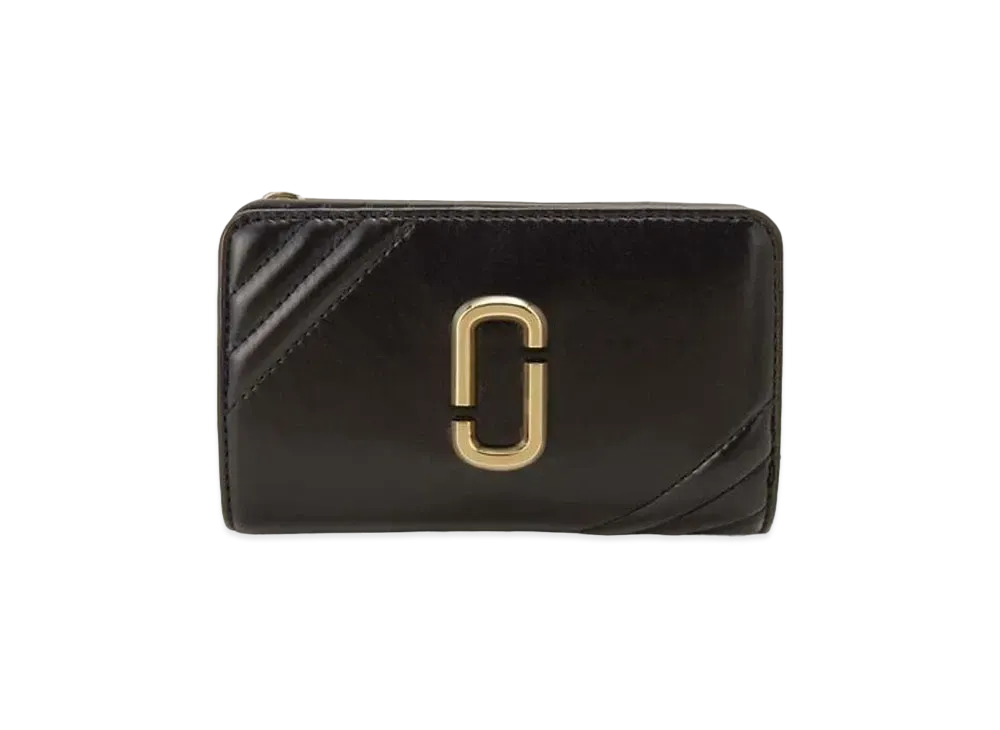 Marc Jacobs The Glam Shot Compact Wallet "Black"