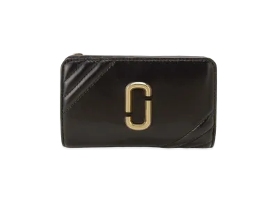 Marc Jacobs The Glam Shot Compact Wallet "Black"