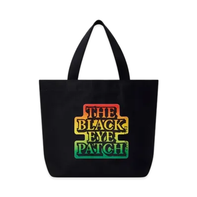 Blackeyepatch Rasta OG Label Mini Tote Bag "Black"
