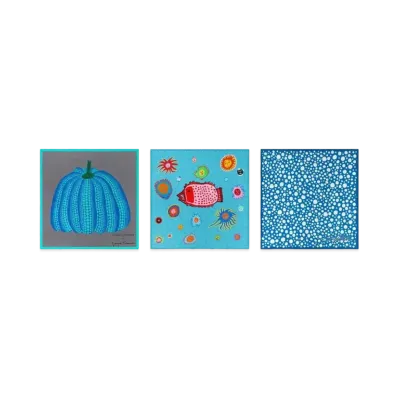 Louis Vuitton x Yayoi Kusama Set of Bandanas Pumpkin My Eternal Soul "Multicolor"