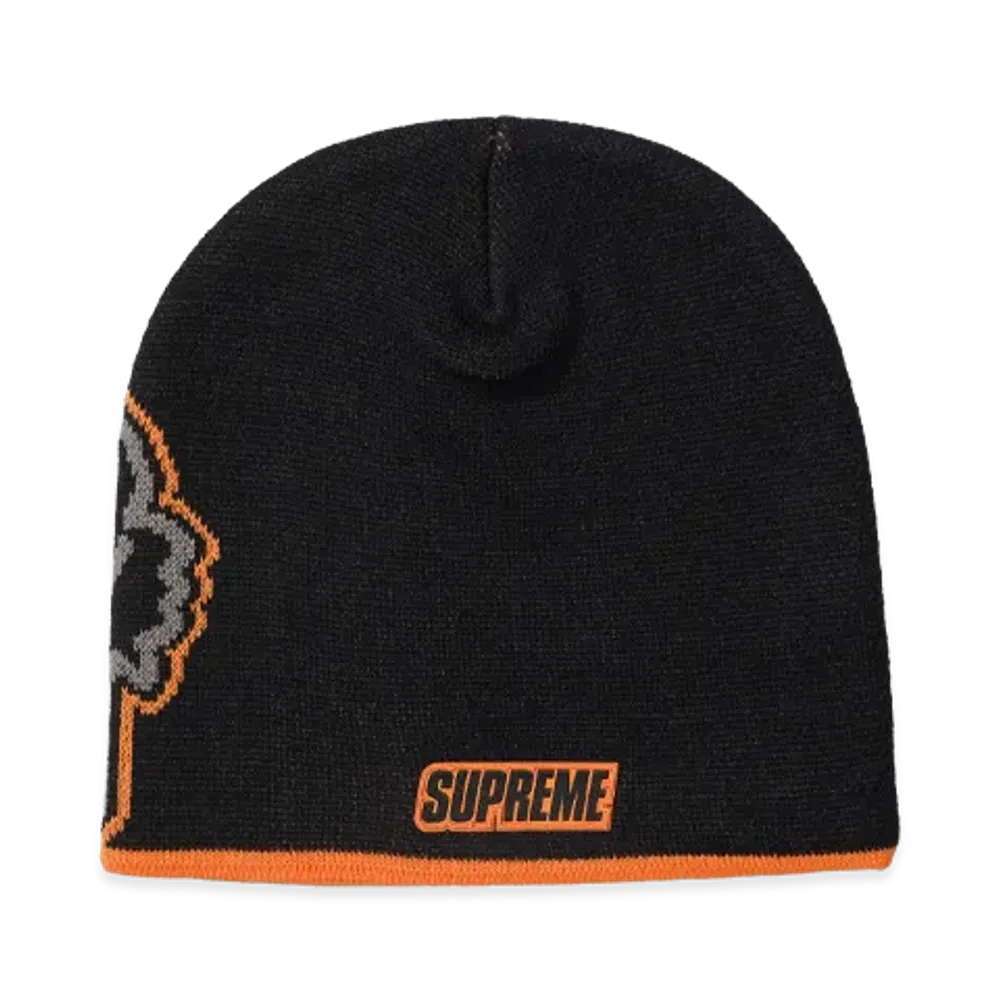 Supreme x Fox Racing Beanie "Black"
