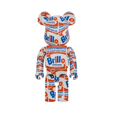 Bearbrick ANDY WARHOL “Brillo” 1000%