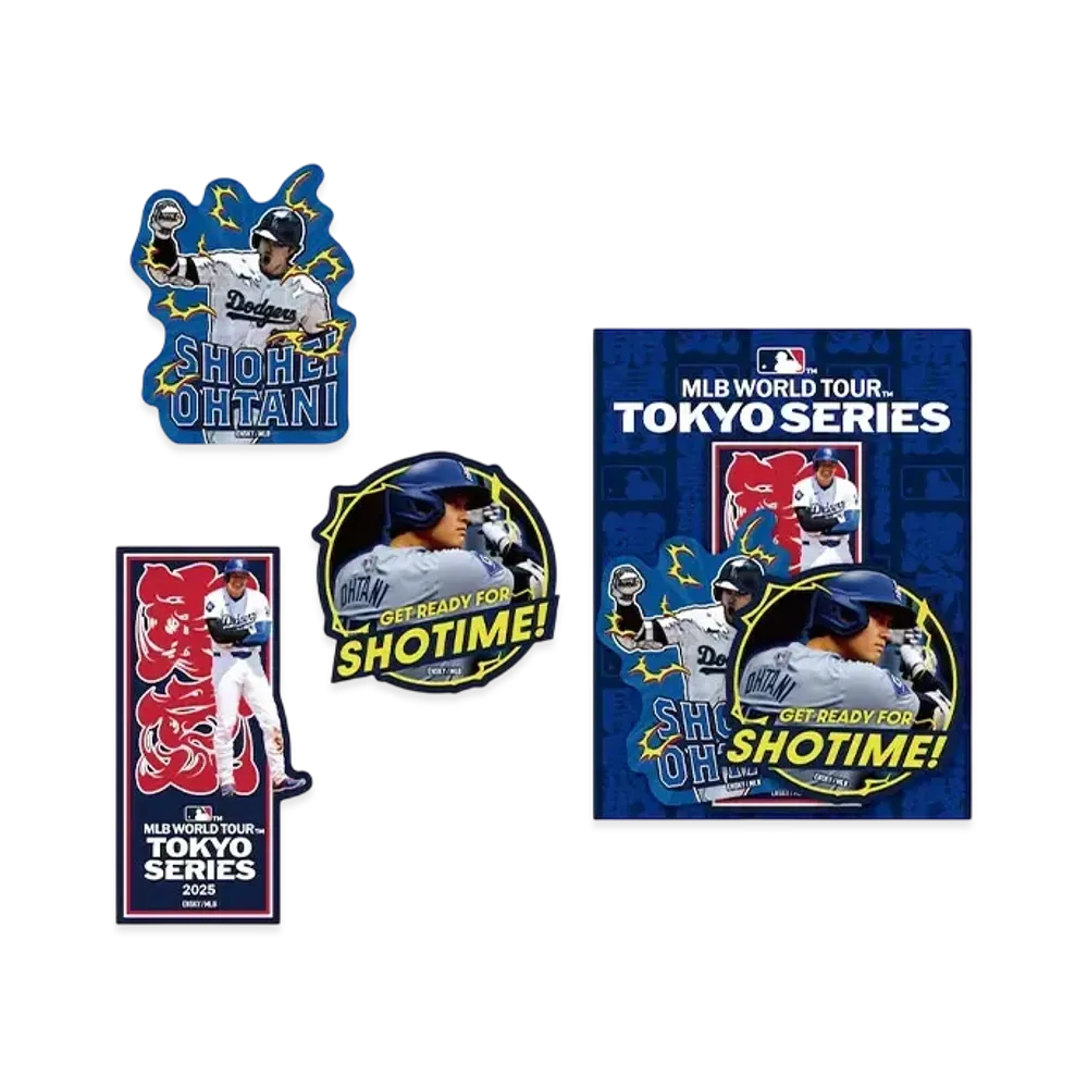 MLB Dodgers Shohei Otani Tokyo Series Opening Game Sticker Set B