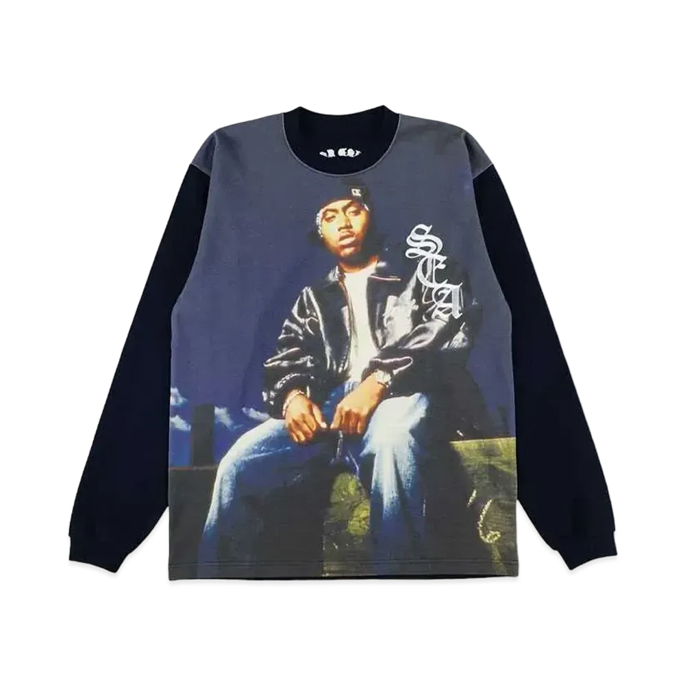 WIND AND SEA Nas L/S Tee 1 "Black"
