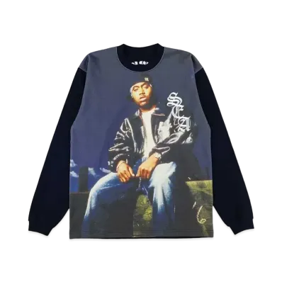 WIND AND SEA Nas L/S Tee 1 "Black"