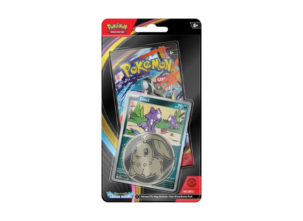 ポケモンカードゲームMEGA(英語版)メガエボリューション「カオスライジング 1ブースターパック & エレズン プロモカード」