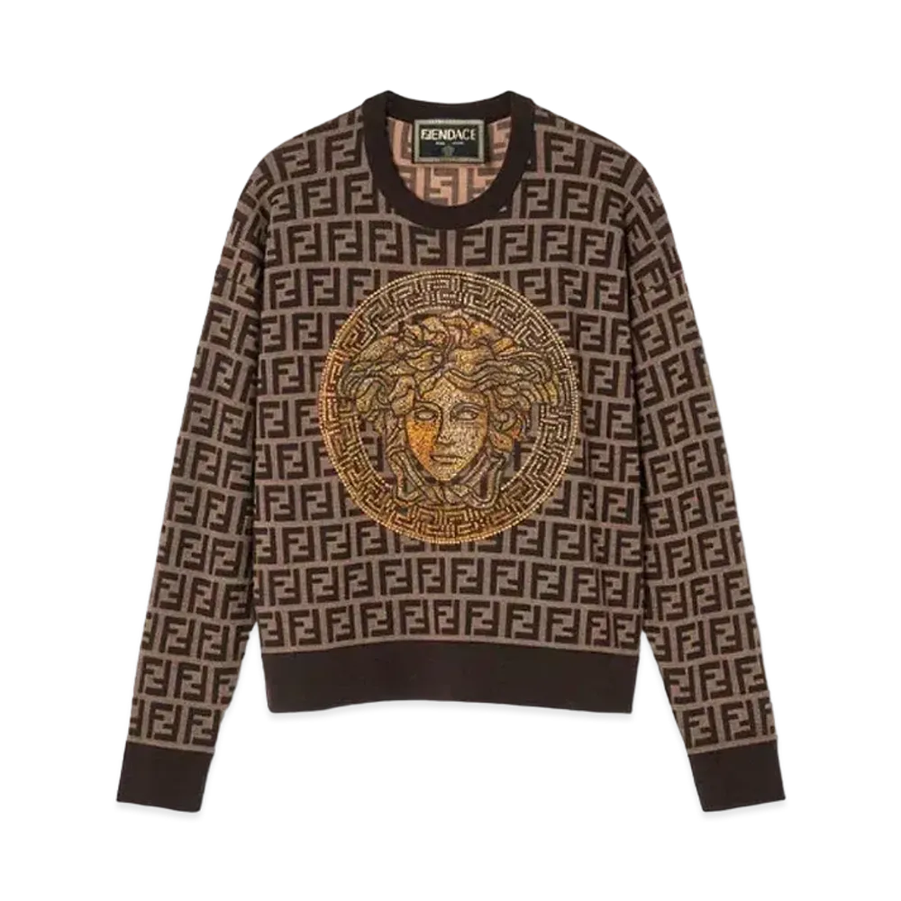 FENDI x Versace Fendace FF Jumper "Brown"