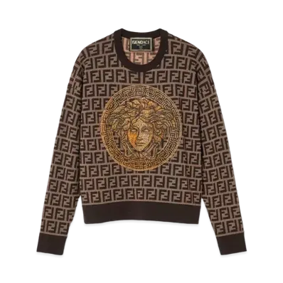 FENDI x Versace Fendace FF Jumper "Brown"