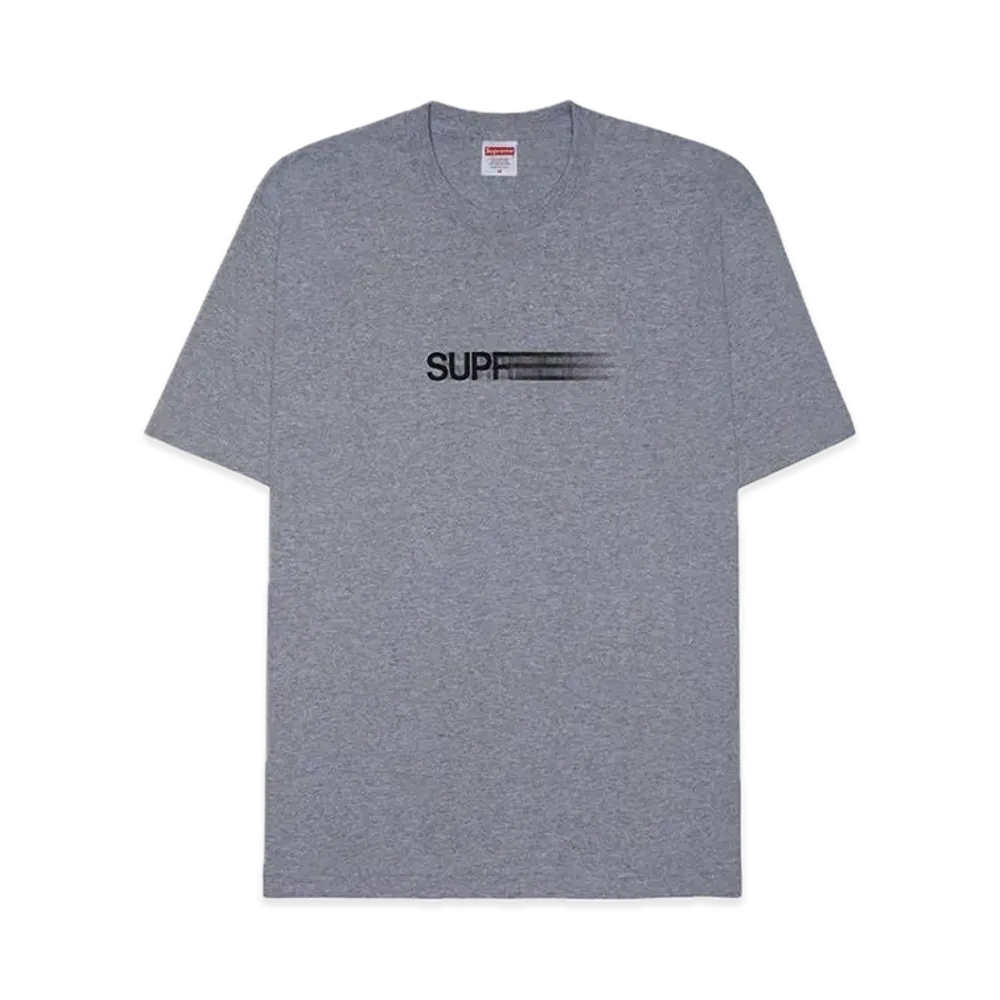 Supreme Motion Logo Tee "Heather Grey" (23SS)