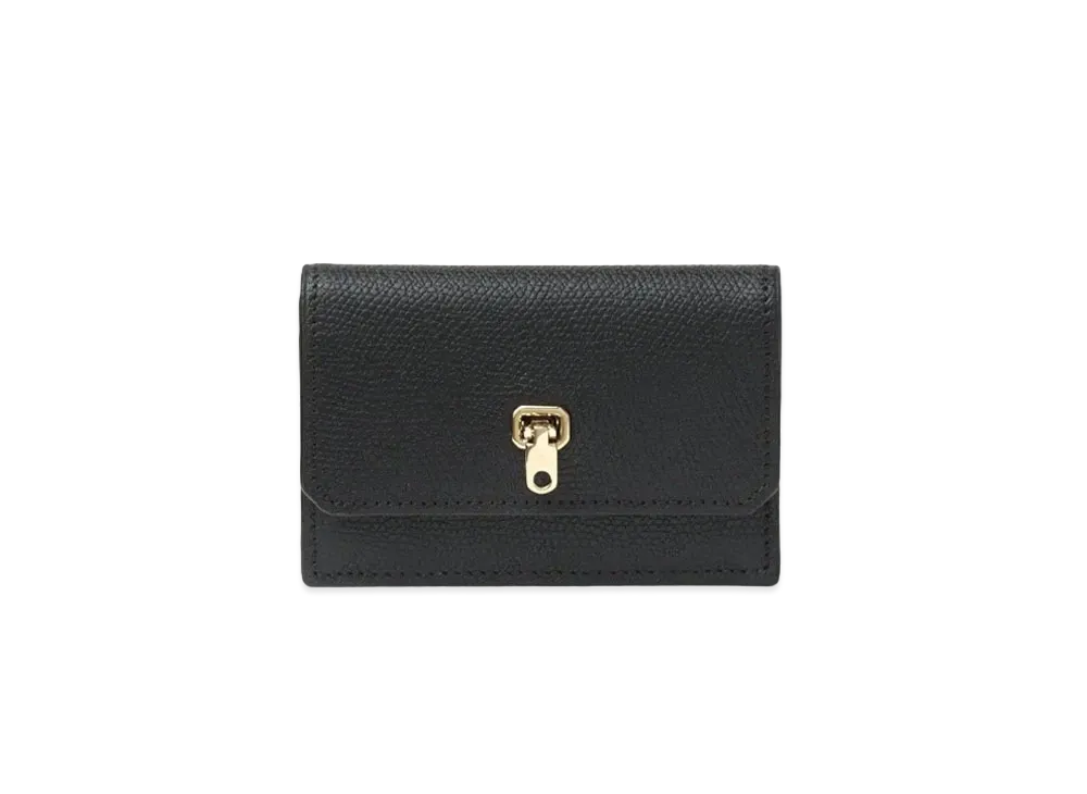 Valextra Brella Card Case "Black"