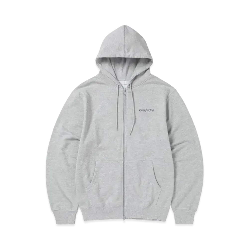thisisneverthat DSN-Logo Zip Hoodie "Heather Grey"
