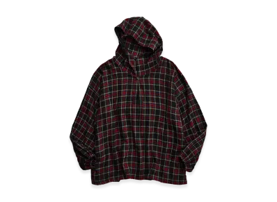 NICENESS Lowden Felted British Check Snow Parka "Gray"