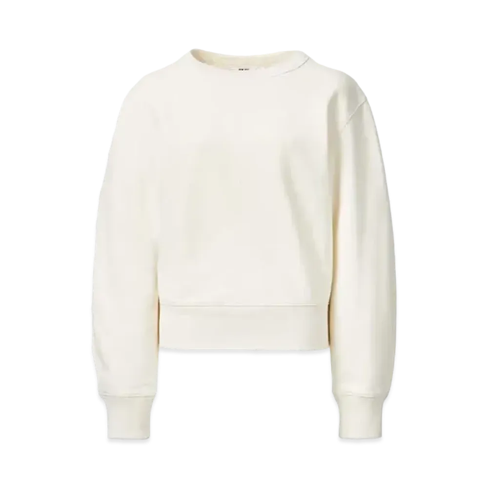 Uniqlo U 24SS Sweat Crew Neck Shirt "Off White"