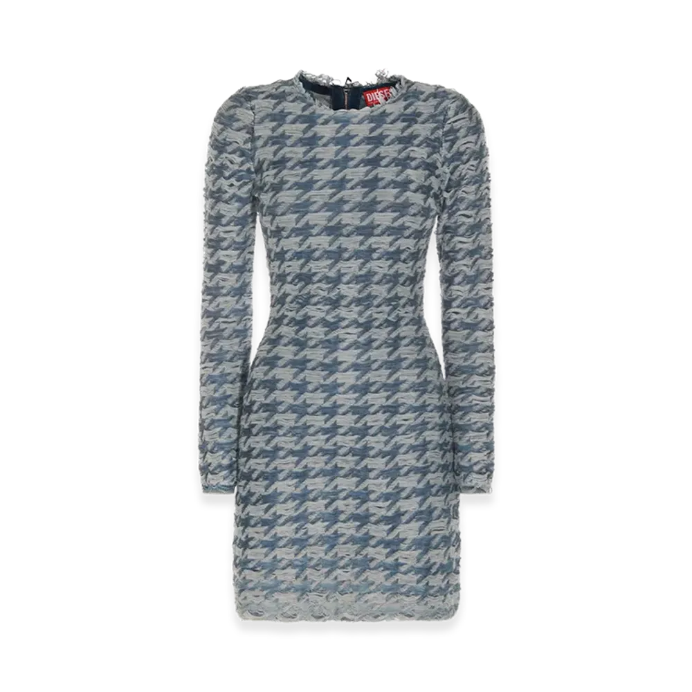Diesel Women's "M-Halma" Dress "Blue/Gray"