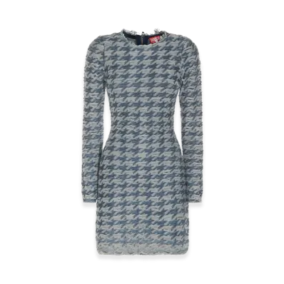 Diesel Women's "M-Halma" Dress "Blue/Gray"