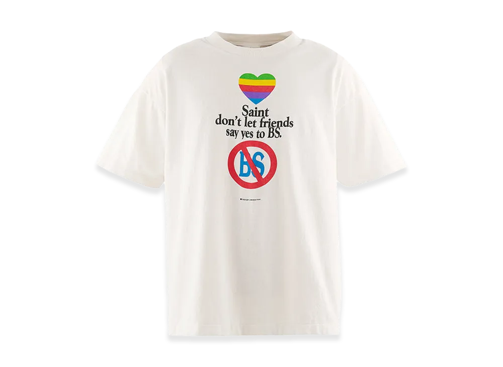 SAINT Mxxxxxx SS T-Shirt/Don't "White"