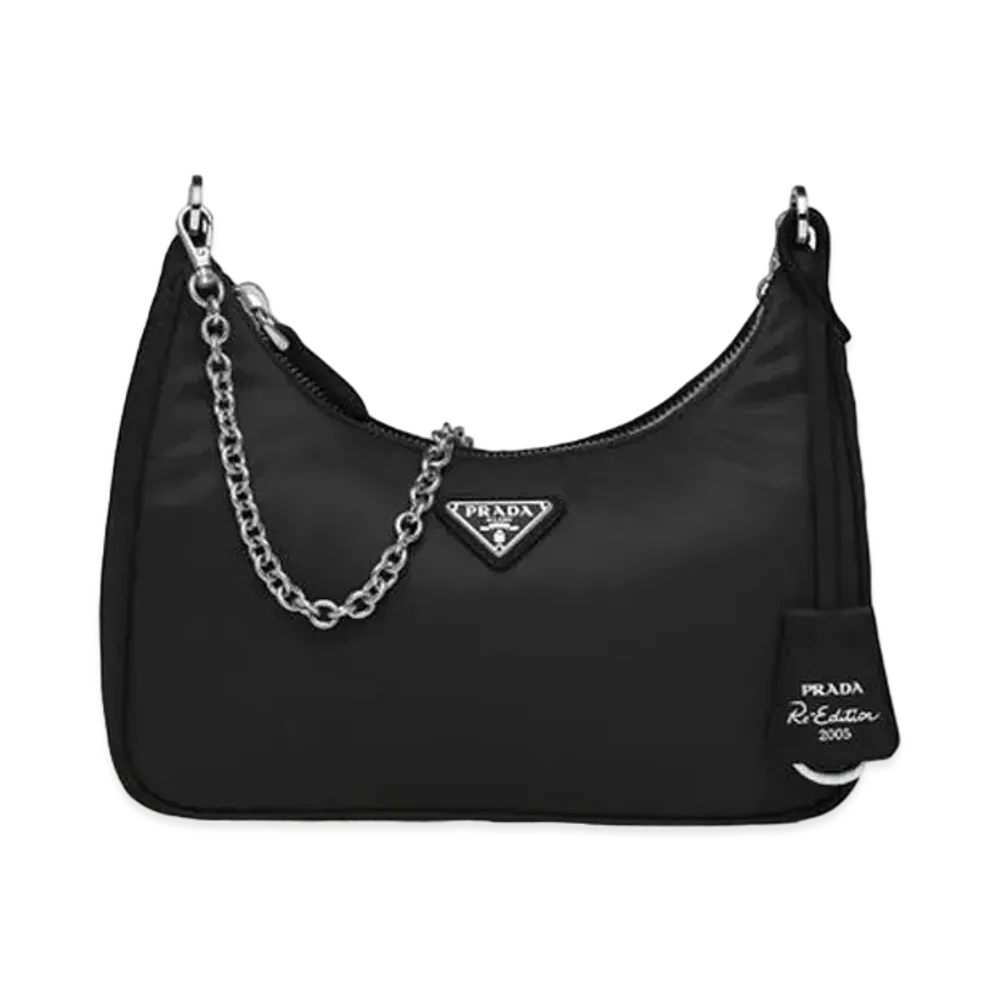 PRADA Re-Edition 2005 Shoulder Bag "Black"