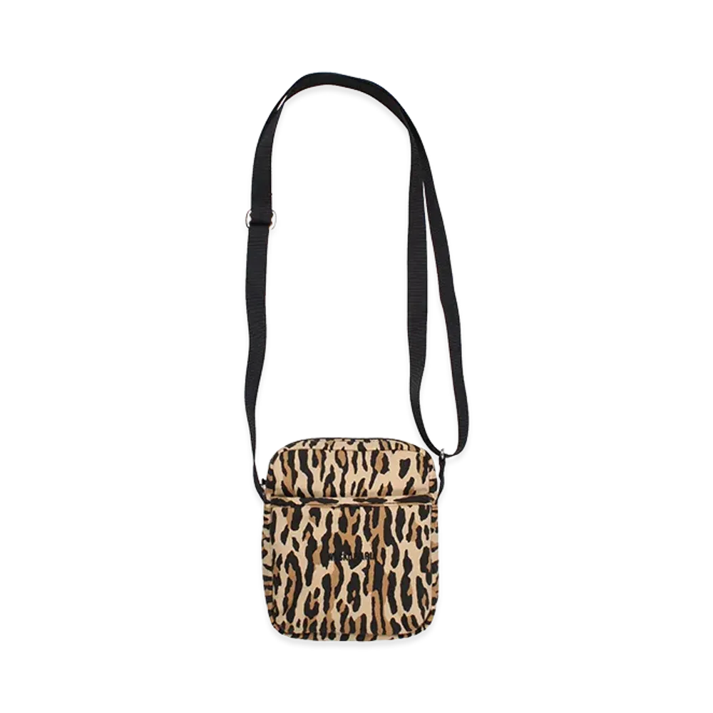 WACKO MARIA x Speak Easy Leopard Small Shoulder Bag "Beige"