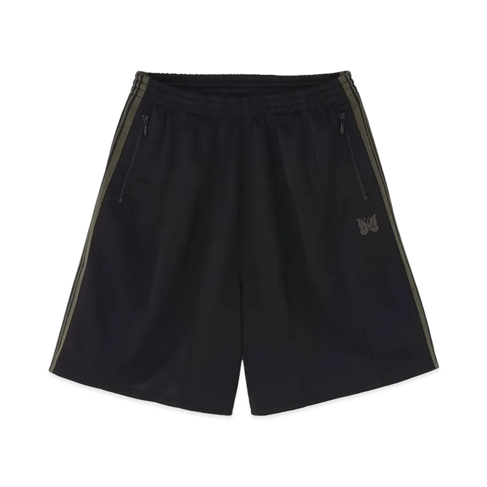 NEEDLES x B'2nd H.D. Track Short Pant - Poly Smooth "Black"