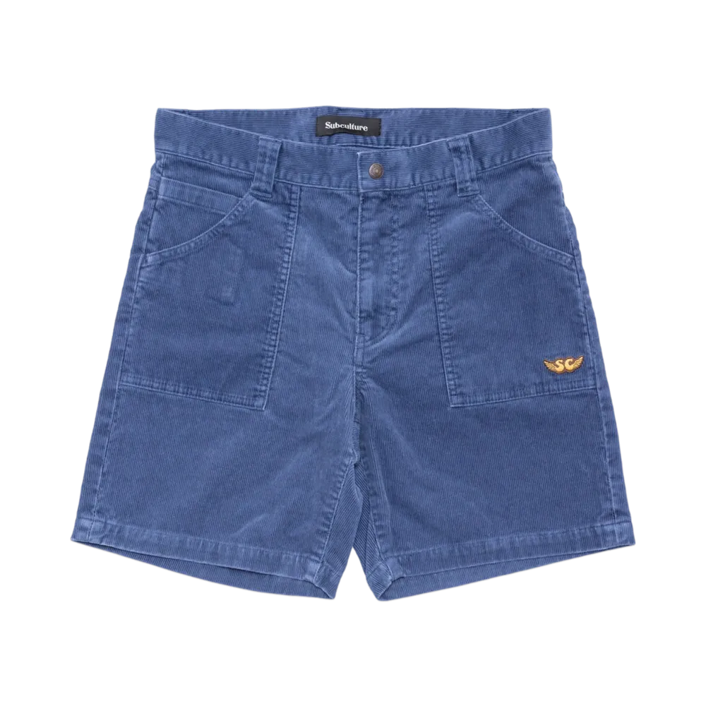 Subculture Corduroy Shorts "Navy"