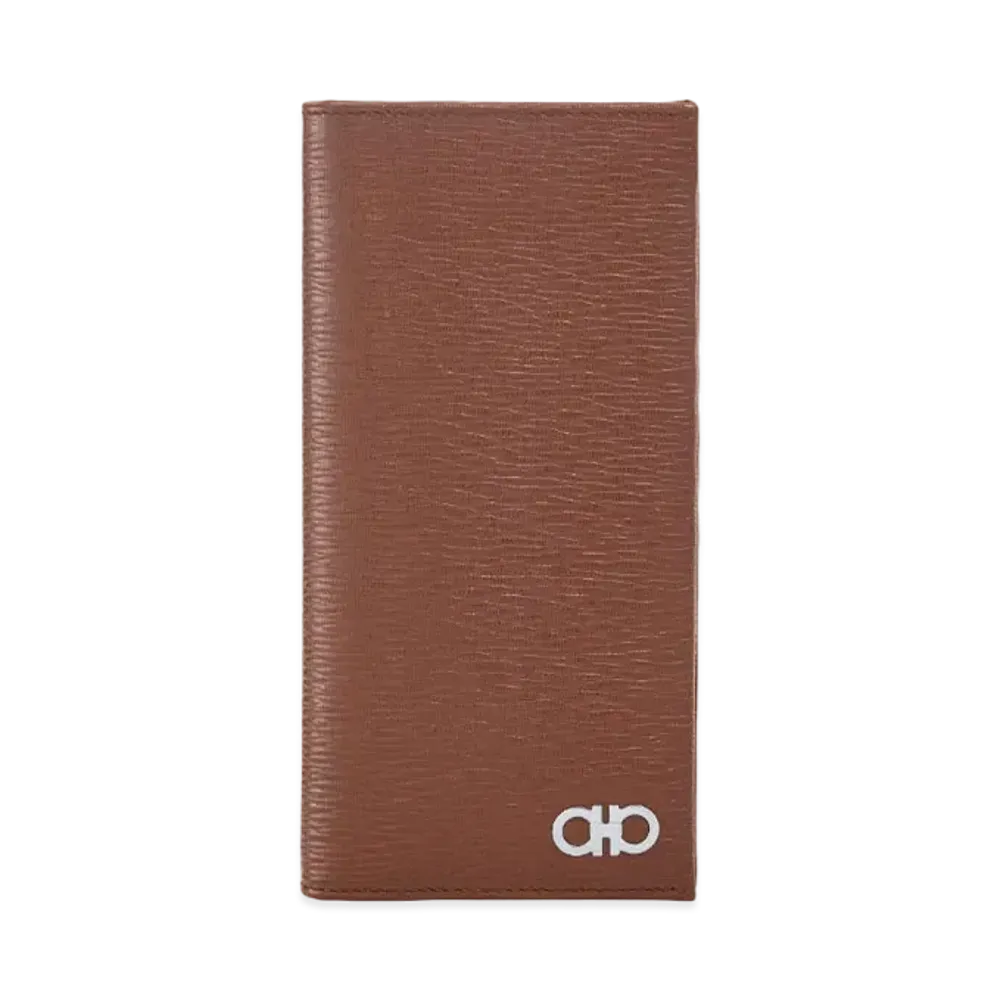 Salvatore Ferragamo Long Wallet "Big Sur Soil/Blue Marine"