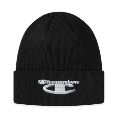 Supreme x Champion 3D Metallic Beanie "Black"