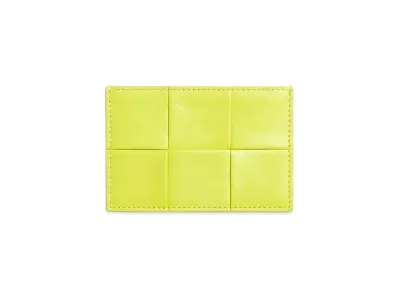 Bottega Veneta Credit Card Case "Acid Kiwi"