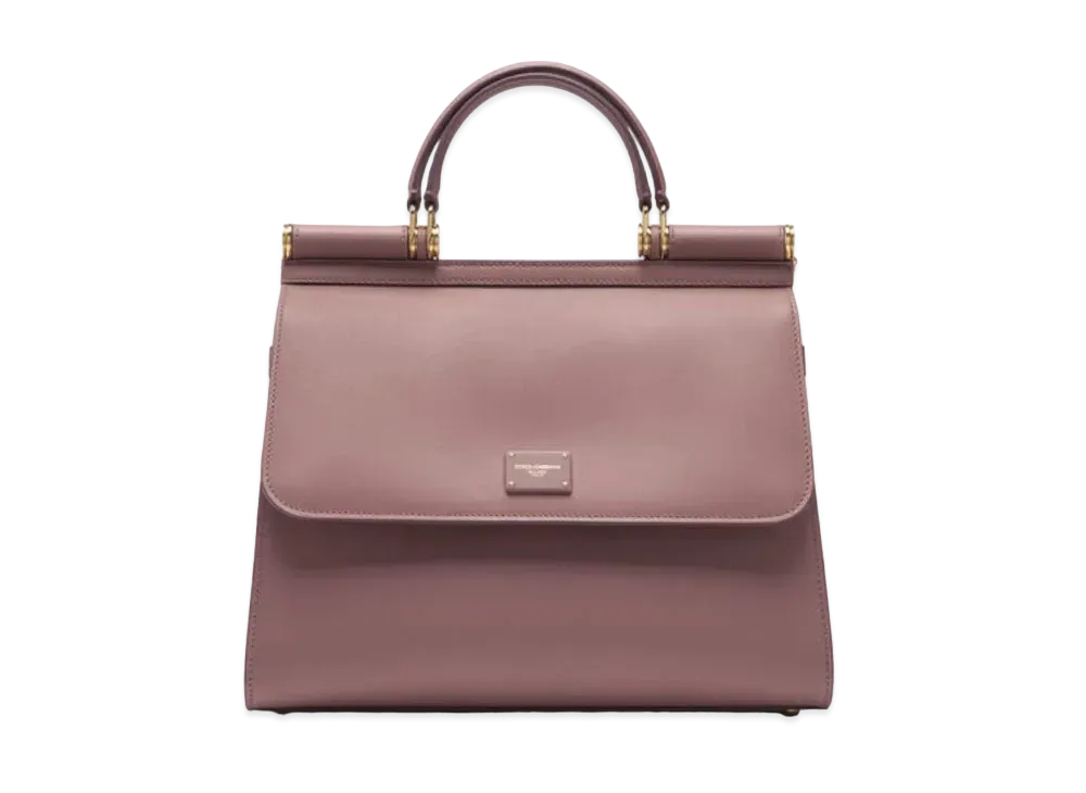 Dolce&Gabbana Sicily 58 Bag Medium Calfskin "Powder Pink"
