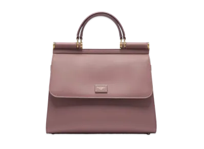 Dolce&Gabbana Sicily 58 Bag Medium Calfskin "Powder Pink"