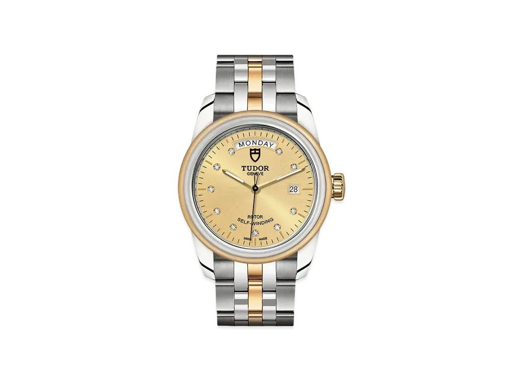 TUDOR GLAMOUR DATE + DAY