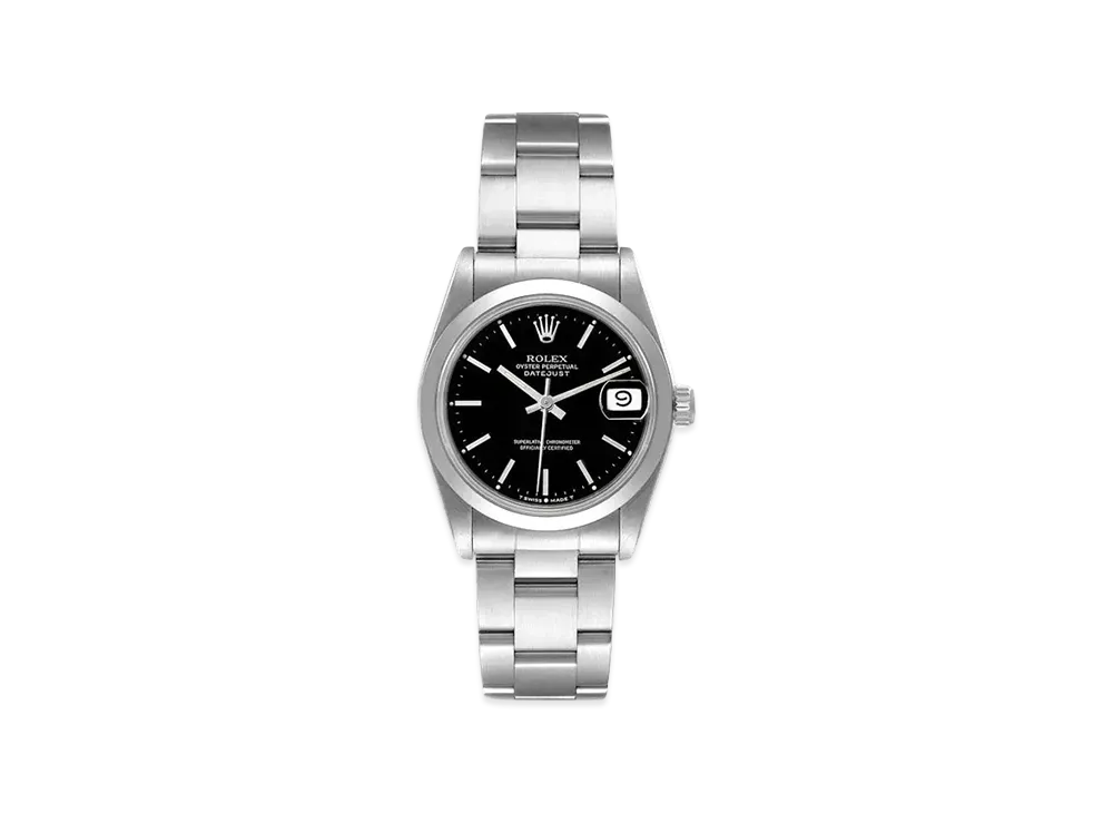 ROLEX Datejust "Black/Stainless Steel"