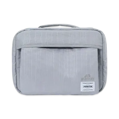 PORTER x BUNNEY Jewelry Case "Gray Moire"