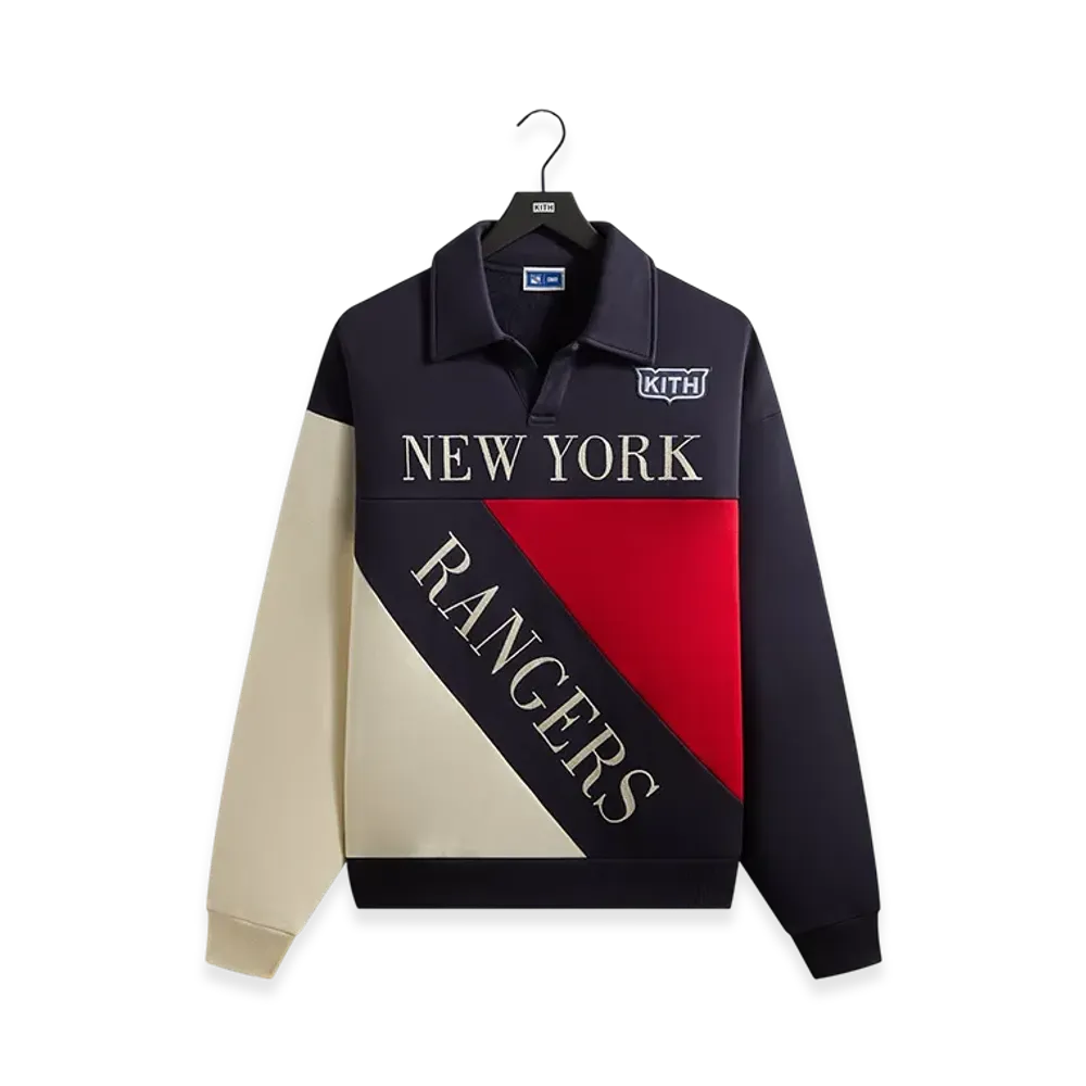Kith x The New York Rangers Centennial Nelson Rugby "Ink"