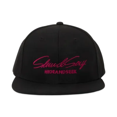 Hide and Seek Slow&Sexy Baseball Cap "Black/Pink"