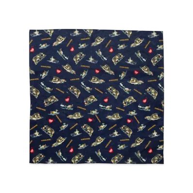HUMAN MADE Big Bandana "Navy"