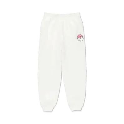 WIND AND SEA x MALBON SWEAT PANTS "White"