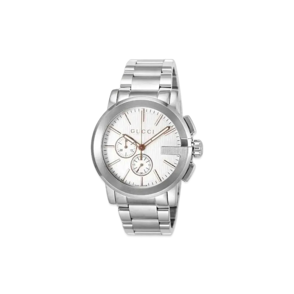 GUCCI G Chrono "Silver/Stainless Steel"