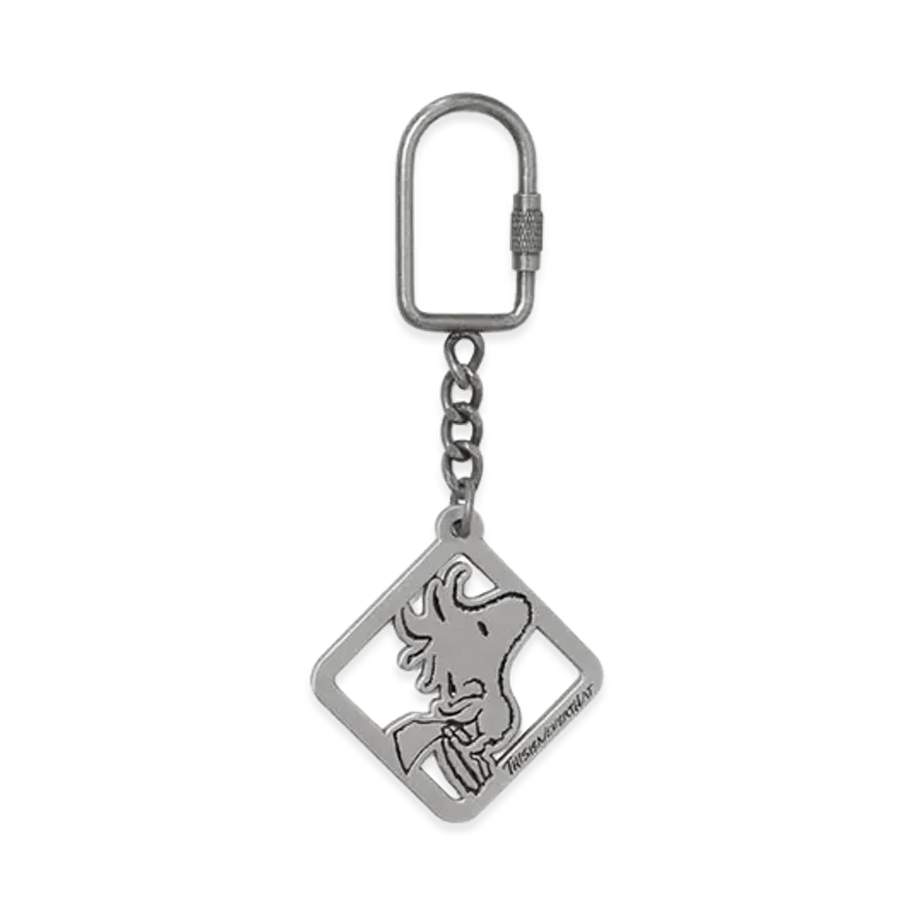 thisisneverthat x PEANUTS Metal Keychain "Antique Silver"
