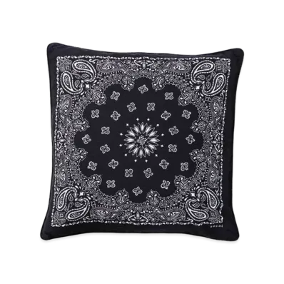 sacai Bandana Cushion Cover S "Navy"