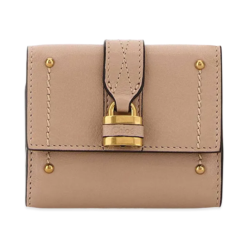 Chloe Women's Leather Mini Paddington Wallet "Antiqued Pink"