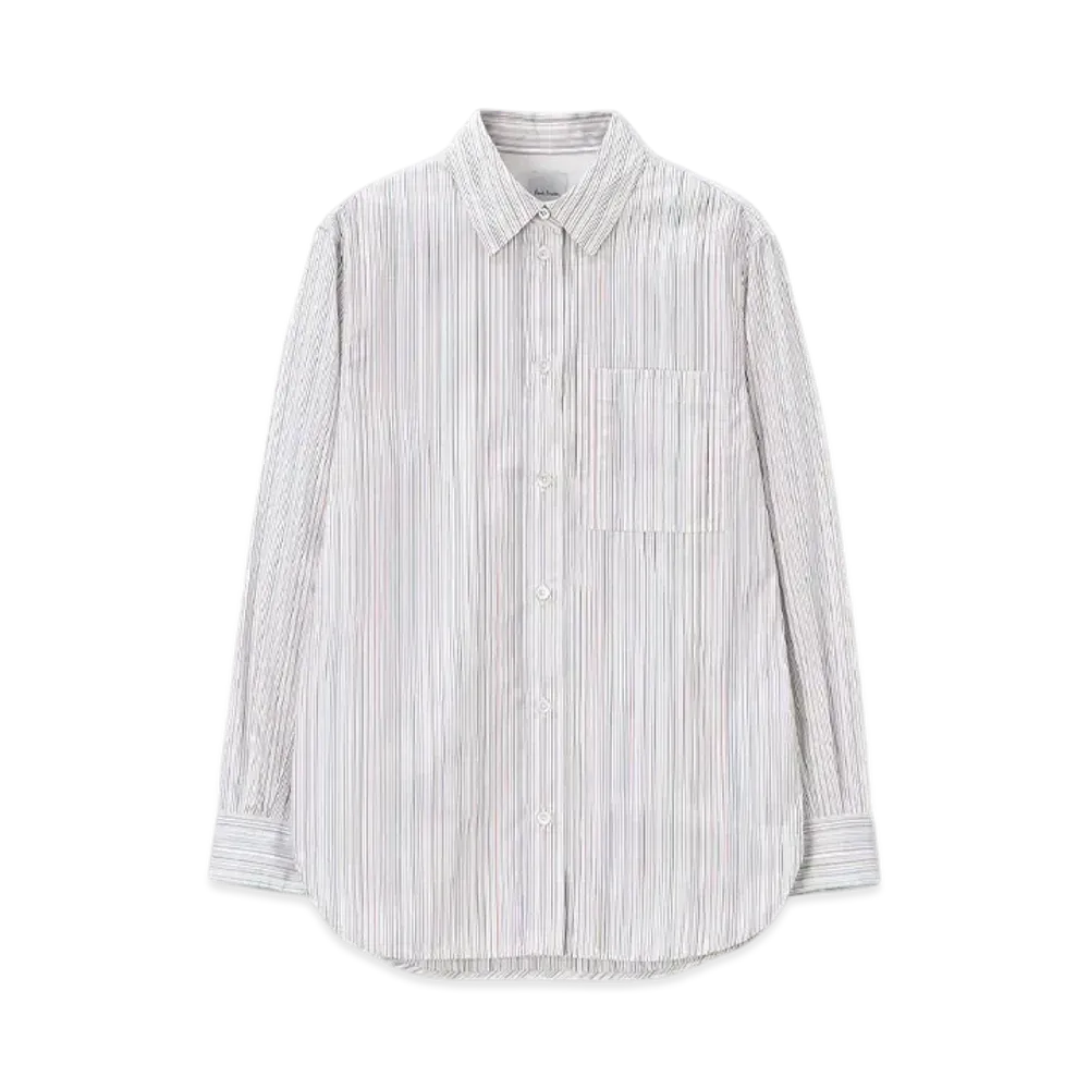 Paul Smith Women's Classic Signature Stripe Shirt "OffWhite"