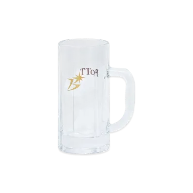 BOTT Logo Beer Glass "Whtie"