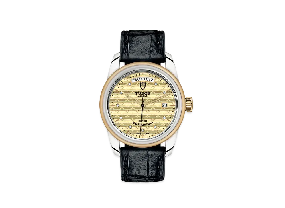 TUDOR GLAMOUR DATE + DAY
