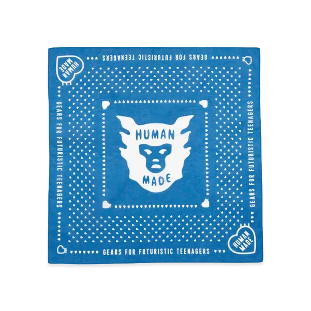 HUMAN MADE Bandana "Blue"